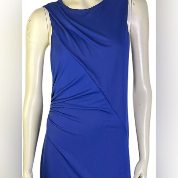 BCBG by Max Azaria NWOT Simone Gown in Orient Blue Size Medium - Picture 10 of 11
